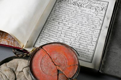 MARIE-THÉRÈSE D'AUTRICHE MARY THERESA OF AUSTRIA. Signed manuscript, calligraphed...