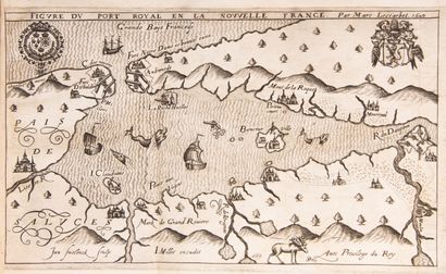 null LESCARBOT (Marc). History of New France, containing the navigations, discoveries...