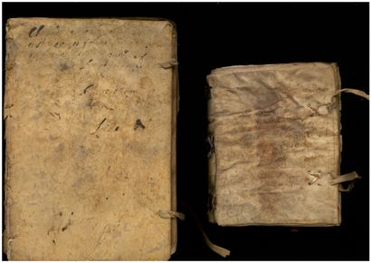 VAUCLUSE VAUCLUSE. Ensemble de 2 manuscrits, XVIe et XVIIe.

- Livre de comptes et...