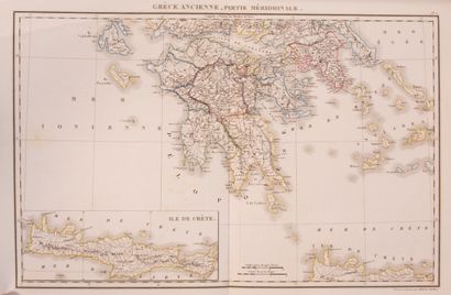 null BARTHÉLÉMY (Jean-Jacques). Atlas du voyage du jeune Anacharsis en Grèce, vers...
