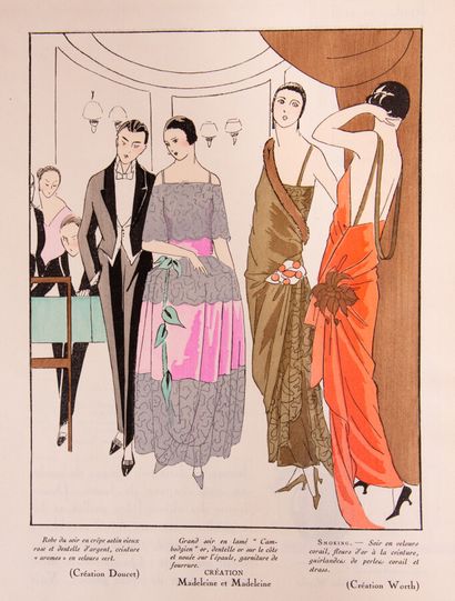null ART - GOUT - BEAUTE (BON-TON). Feuillets de l'élégance féminine. Paris, 1921-1929....
