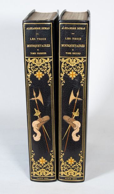 null DUMAS (Alexandre). Les Trois mousquetaires.

Paris, Calmann Lévy, 1894. 2 volumes...