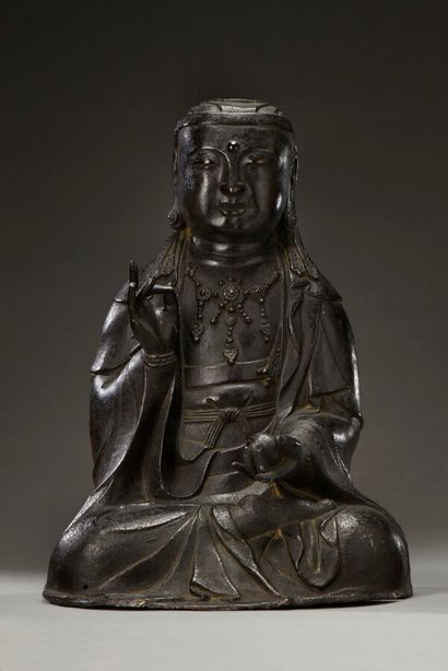 null CHINE - Période de la dynastie SONG (960-1279) 

Exceptionnelle Guanyin, dit...