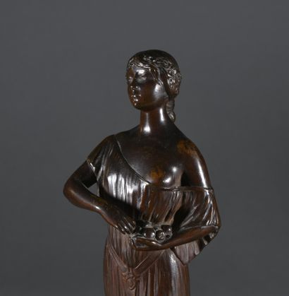 null Joé DESCOMPS (1859-1950)

The Elegant Gathering

Bronze with brown patina, signed...