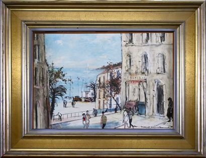 null Marcel CHARBONNEL (1901-1981)

Street in Villefranche-sur-Mer [Alpes-Maritimes]

Oil...