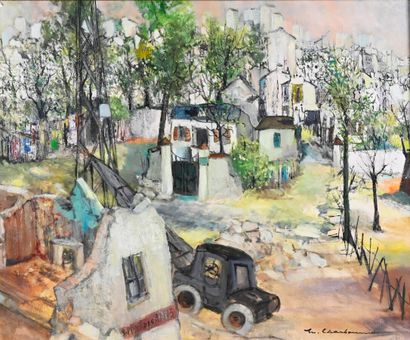  Marcel CHARBONNEL (1901-1981) 
Les maisons du passé à Monplaisir-la-Plaine, Lyon,...