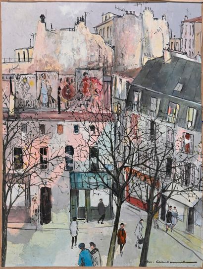 null Marcel CHARBONNEL (1901-1981)

Le pâté de maisons

Huile sur papier, collée...