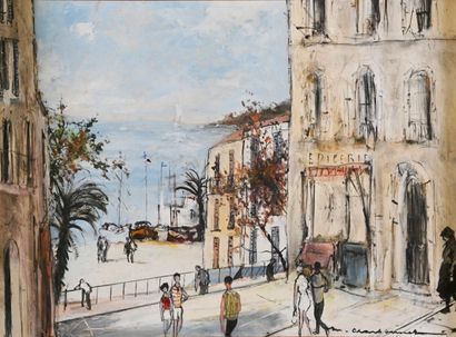 null Marcel CHARBONNEL (1901-1981)

Street in Villefranche-sur-Mer [Alpes-Maritimes]

Oil...