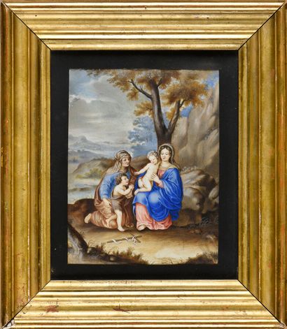 null In the taste of the 17th century FRENCH school

Virgin and Child, Saint Anne...