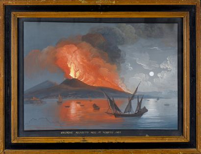 null Ecole ITALIENNE du XIXème siècle

Les éruptions du Vésuve en 1807 et 1810

Paire...