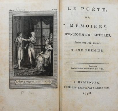 null [CHOUDARD-DESFORGES (J.B.)]. THE POET OR MEMOIRS OF A MAN OF LETTERS.

Hambourg,...