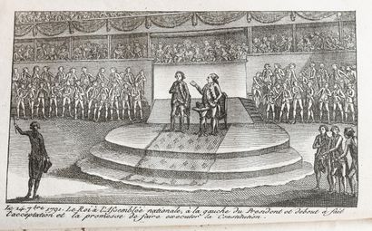 null FRENCH CONSTITUTION (The), presented to the King by the National Assembly on...