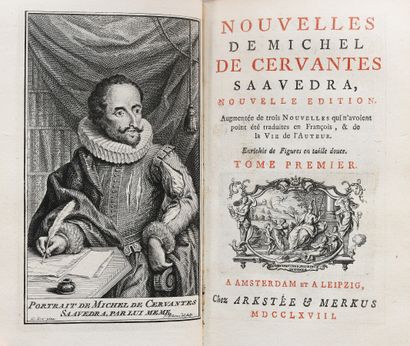 null CERVANTES (M. de). VARIOUS WORKS. THE STORY OF THE ADMIRABLE DON QUIXOTE OF...