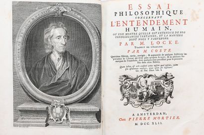 null LOCKE (John). ESSAI PHILOSOPHIQUE CONCERNANT L'ENTENDEMENT HUMAIN. 

Amsterdam,...