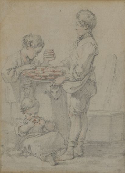 null Ecole FRANCAISE du XVIIIème siècle

Trois enfants mangeant des gâteaux d'après...