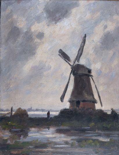 null Alphonse STENGELIN (1852-1938)

Moulin à vent

Huile sur panneau signée en bas...
