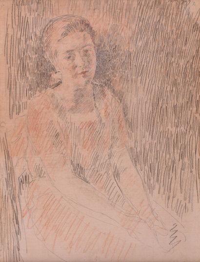 null François Joseph GUIGUET (1860-1937)

Portrait de jeune femme

Dessin aux trois...