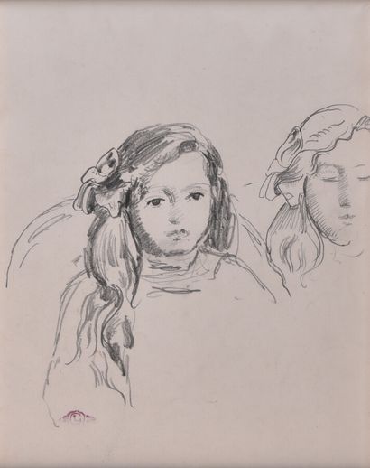 null Georges LEMMEN (1865-1916)

Portrait de fillettes

Fusain, cachet d'atelier

H....
