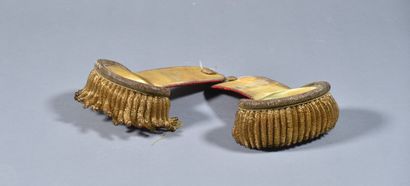 null FRANCE

Pair of Monarchie de Juillet epaulettes 

In cannetille, with rigid...