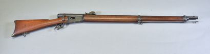 null SUISSE

Fusil Vetterli modèle 1871

Monture bois à fût long, crosse avec plaque...