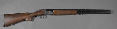 null *****ITALY

KETTNER superimposed shotgun, calibre 12.70

Wooden frame, rocker...