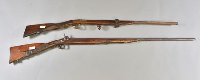 null FRANCE 

Child's crossbow rifle XIXth century

Wooden frame with short barrel,...