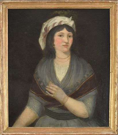 null Dans le goût du XVIIe siècle

Portrait de femme

Huile sur toile

H. 86 cm -...