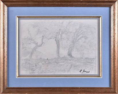 null Léon GARRAUD (1877-1961)

Les arbres deux dessins à la mine de plomb signé ou...