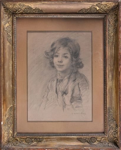 null ECOLE FRANCAISE du XIXe siècle

Portrait d'enfant

Dessin au crayon, signé en...