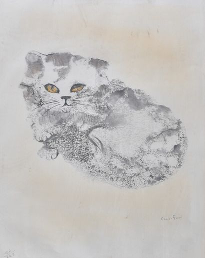 null Léonor FINI (1907-1996)

Le chat et Deux visages

Deux lithographies, signées,...