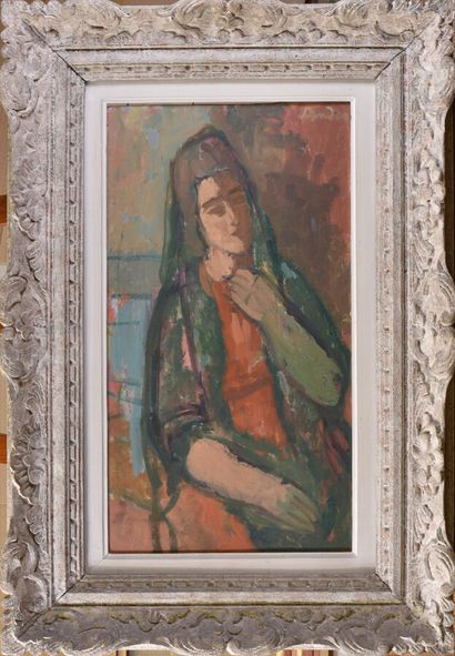 null Sigmund Landau (1898-1962)

Portrait de femme

Huile sur panneau, signée en...