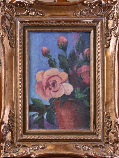 null Ferdinand DESNOS (1901 - 1958)

Bouquet de roses

Huile sur toile, signée