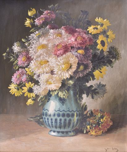 null Emile GODCHAUX (1860-1938)

Bouquet de fleurs

Huile sur toile , signée en bas...