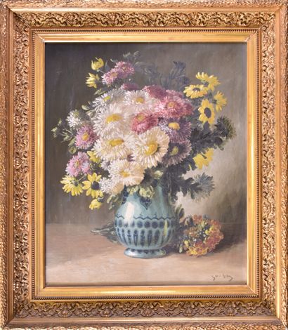 null Emile GODCHAUX (1860-1938)

Bouquet de fleurs

Huile sur toile , signée en bas...