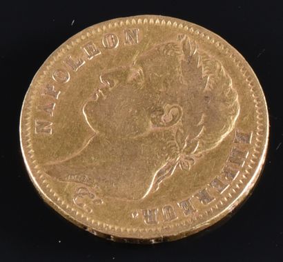 null FRANCE

Une pièce de 40 francs or, Napoléon tête laurée, 1810 W 

Poids: 12,8...
