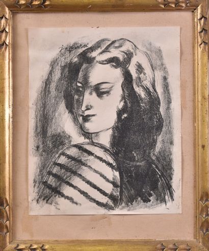 null Jean-Albert CARLOTTI (1909-2002)

Portraits de jeunes filles

Deux dessins au...