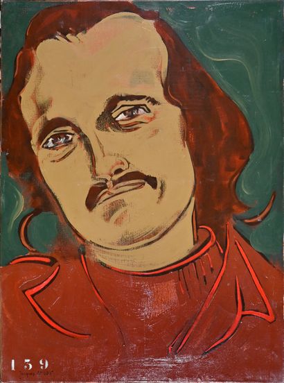 null Jacques OUDOT (né en 1938)

Portrait d'Edgar-Allan Poe 

Huile sur toile, signée...