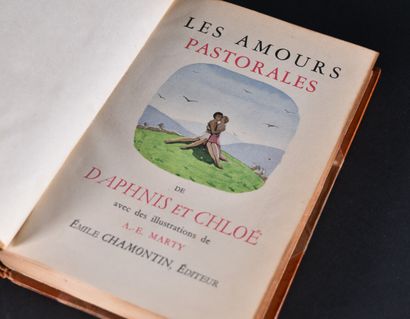 null LONGUS. Les amours pastorales de Daphnis et Chloé.

Illustrations de A.-E. Marty.

Paris,...
