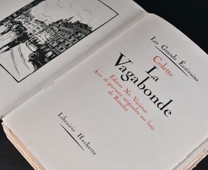 null COLETTE (Sidonie-Gabrielle Colette, dite). Colette la Vagabonde.

Avec 16 gravures...