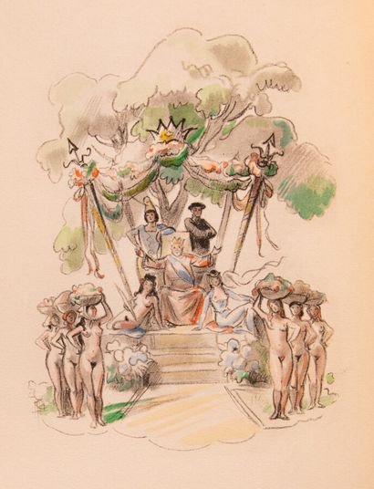 null LOUYS (Pierre). Les Aventures du Roi Pausole. Illustrations de Henriette Bellair.

(Bruxelles),...