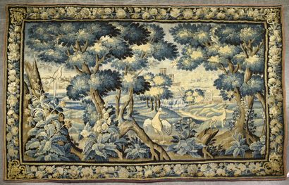 null AUBUSSON

Large tapestry decorated with landscapes with trees and waterfalls...