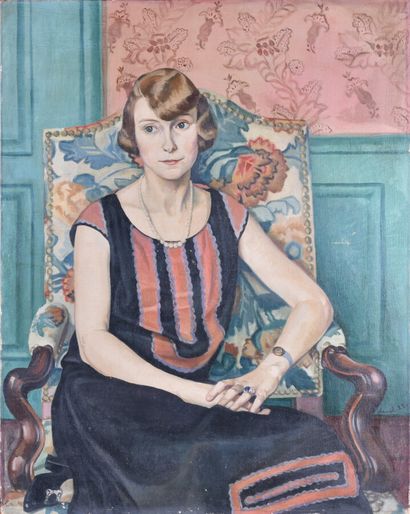 null Pierre DEVAL (1897-1993)

Portrait de Lucienne Denis dite " la souriante "

Huile...