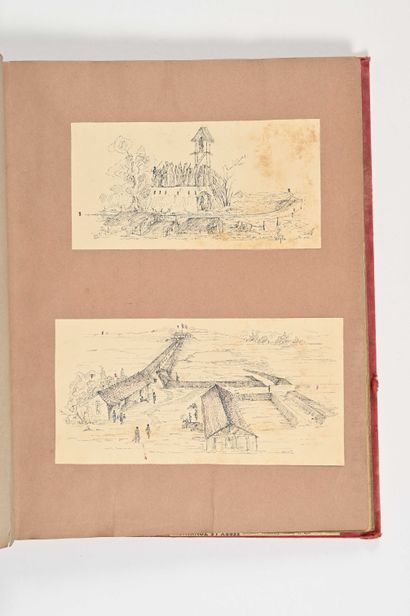 France Carnet de campagne de la conquête du Tonkin et Langson 1885 par L. Bazangeon...