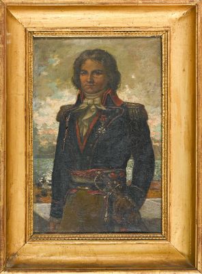 null 
Ecole française du XIXe siècle

Portrait de l'Amiral Castagnier

Huile sur...