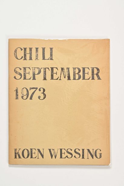 Koen WESSING (1942-2011) Chili, September 1973

Amsterdam, De Bezige Bij, 1973

Édition...