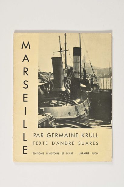 GERMAINE KRULL (1897-1985) Marseille 

Paris, Éditions d’Histoire et d’Art/Librairie...