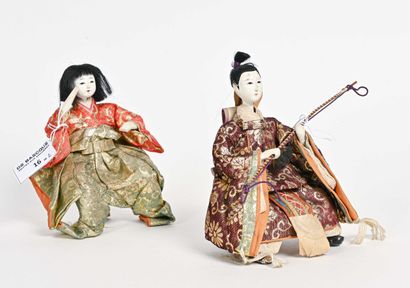 null JAPON - Période MEIJI (1868-1912) 

Couple de poupées Hina Ningyo (Hina Matsuri)

H....