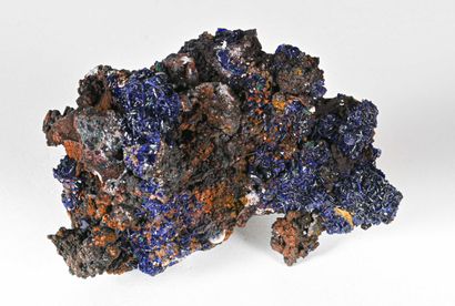 null BELLE AZURITE TAZALAGHT MAROC (11cm)