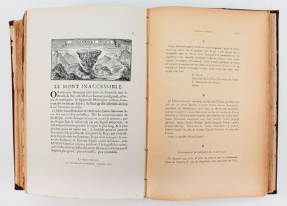 null COOLIDGE (W. A. B.). Josias Simler et les origines de l'alpinisme jusqu'en 1600....