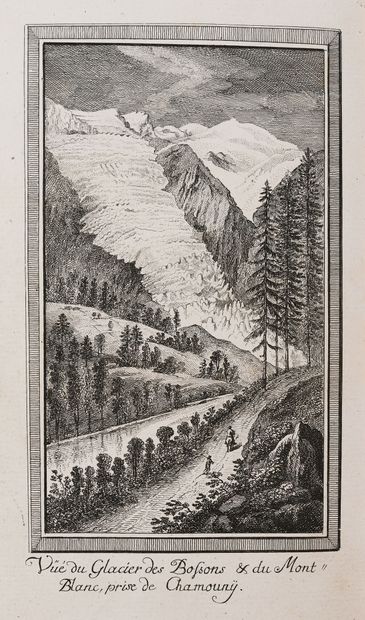 null BOURRIT (Marc-Théodore). Nouvelle description des glacières et glaciers de Savoie,...